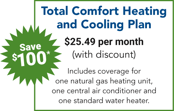 Total Comfort Heating and Cooling Plan