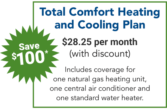 Total Comfort Heating and Cooling Plan